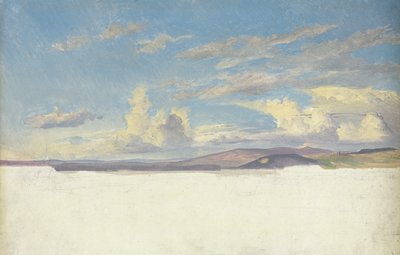 Wolkstudie, c.1830 door Jacob Gensler